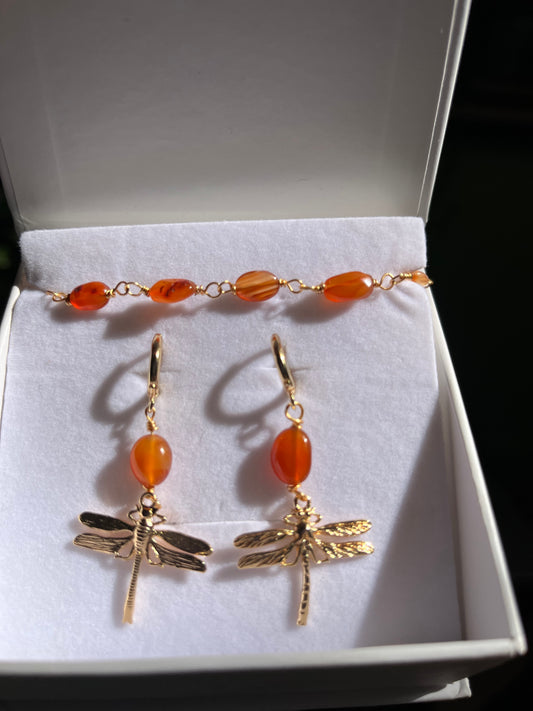 Set Ocaso de cornalina