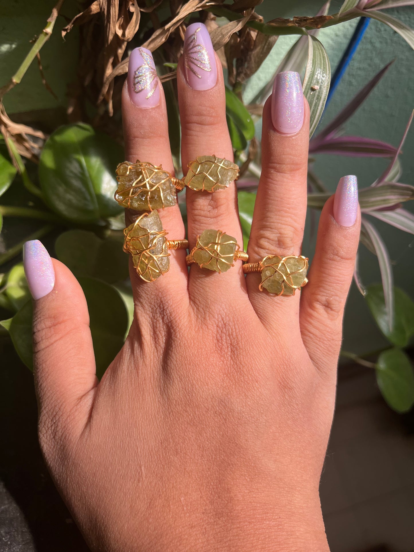 Anillo Belona con Peridoto