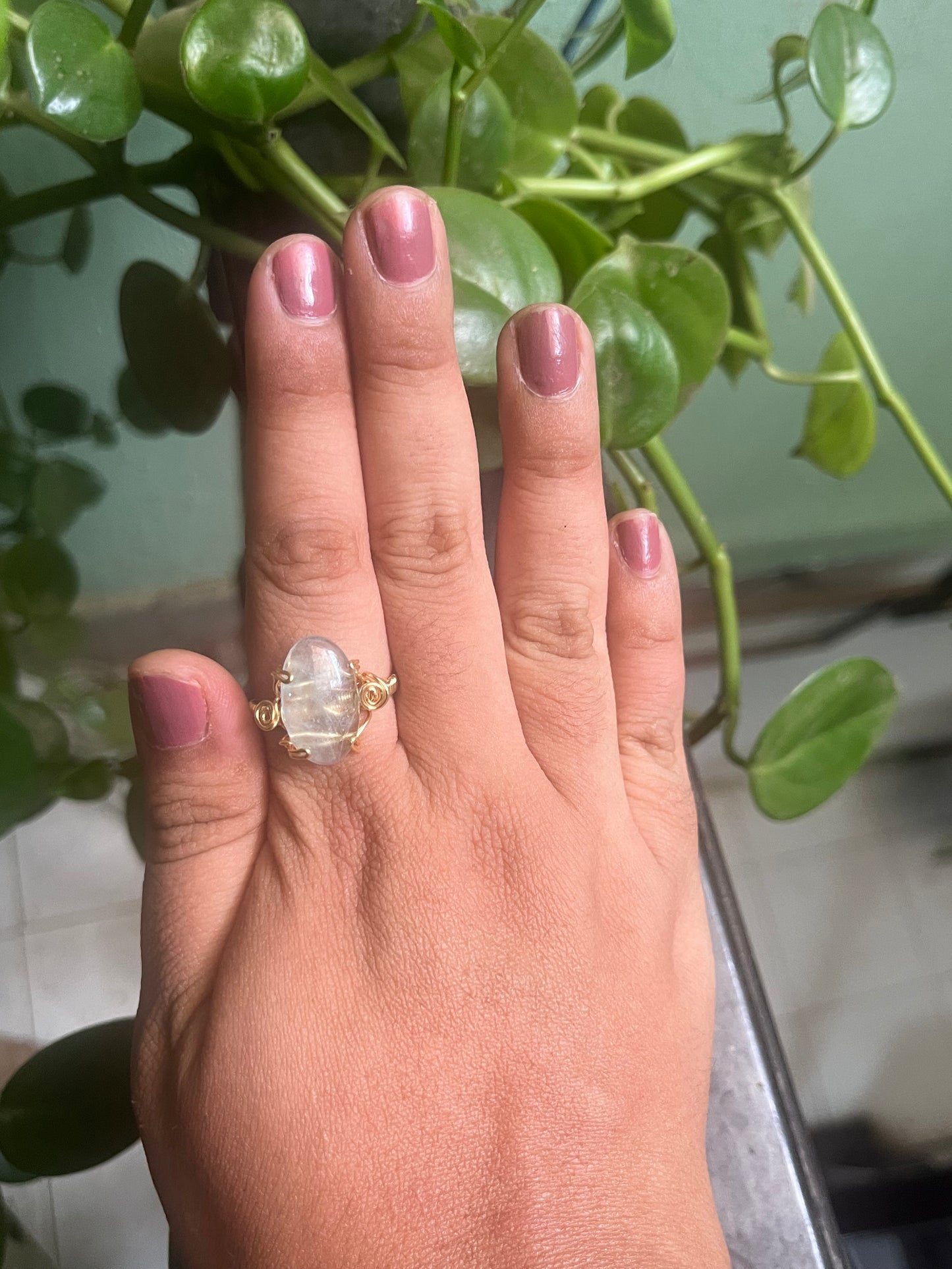 Anillos de aguamarina
