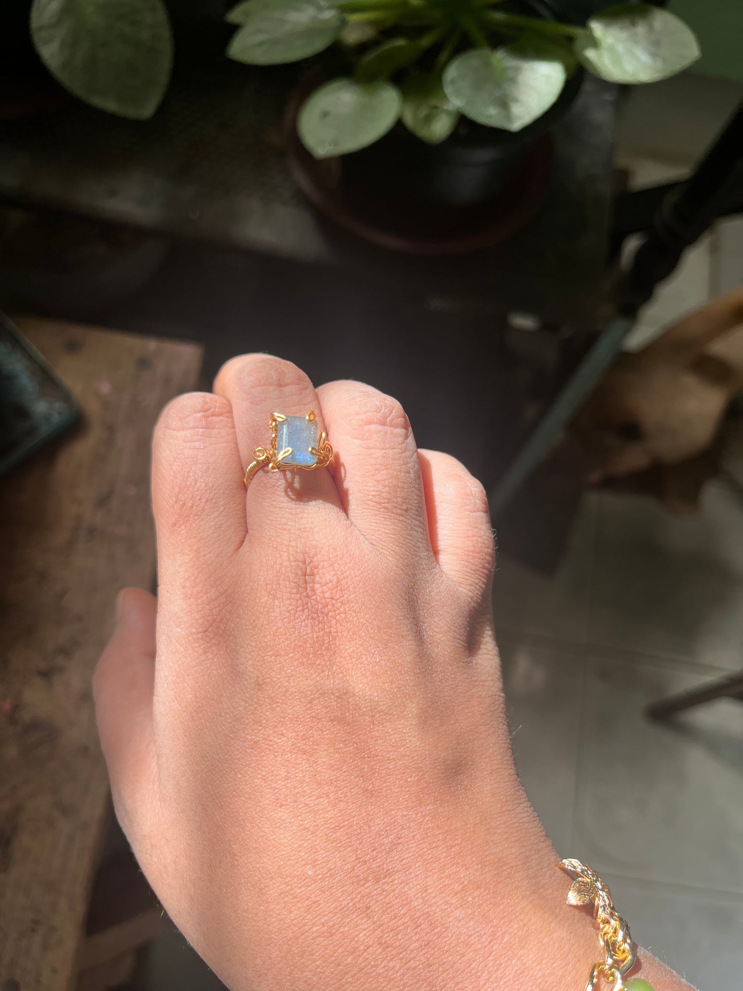 Anillos Labradorita chicos