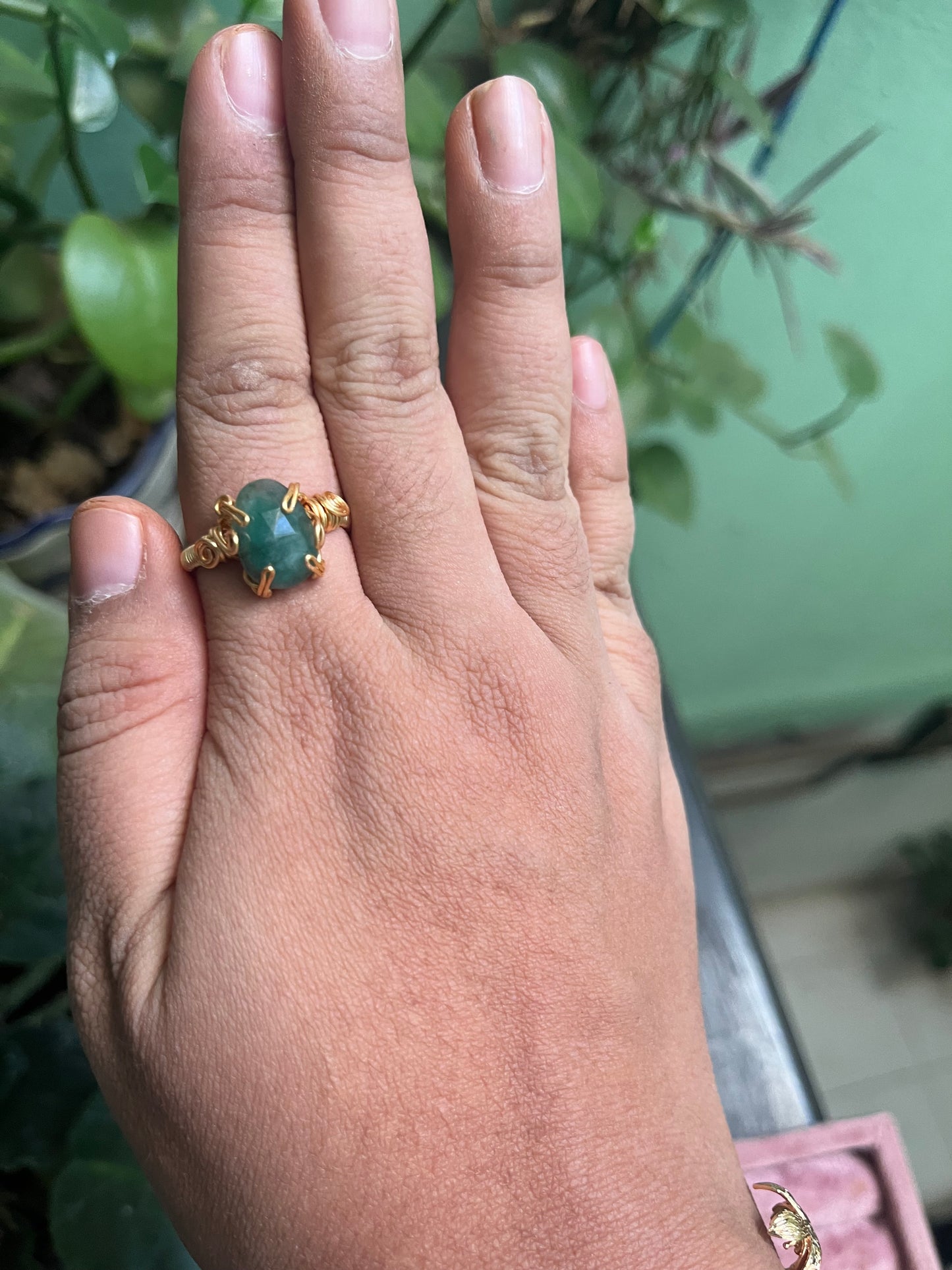Anillos Berilo verde