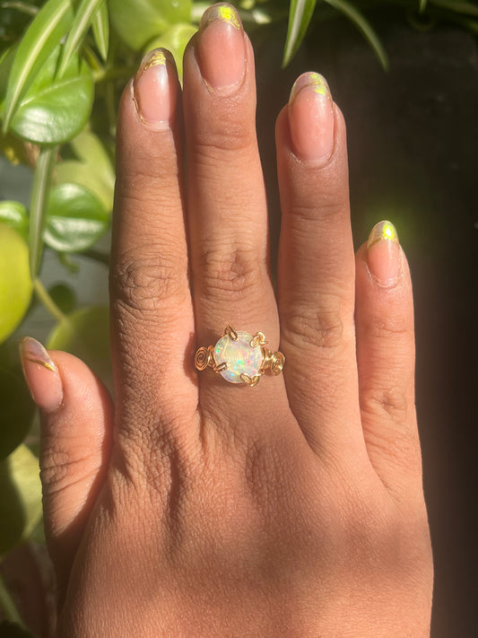 Anillo ópalo 1