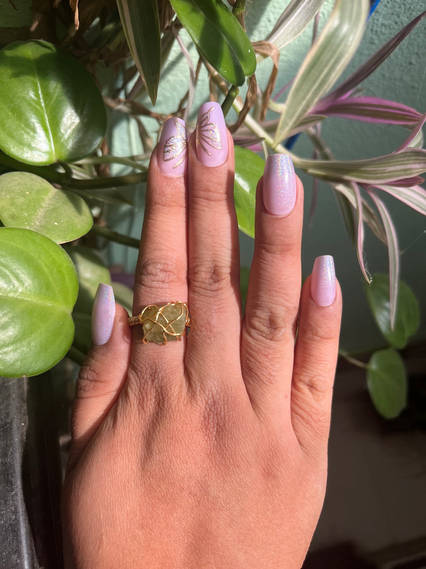 Anillo Belona con Peridoto