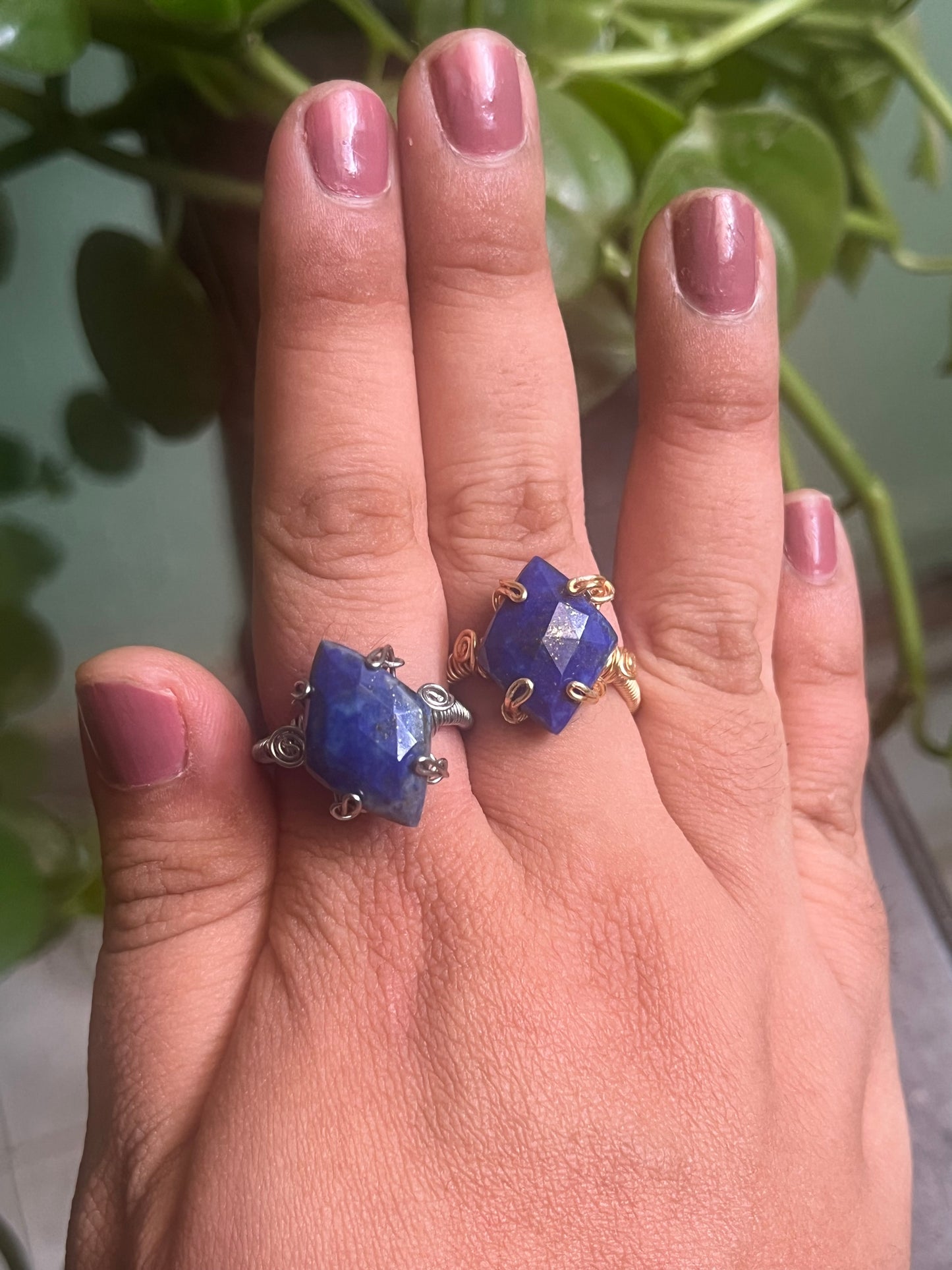 Anillo de lapislázuli