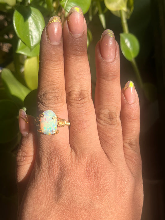Anillo ópalo 3