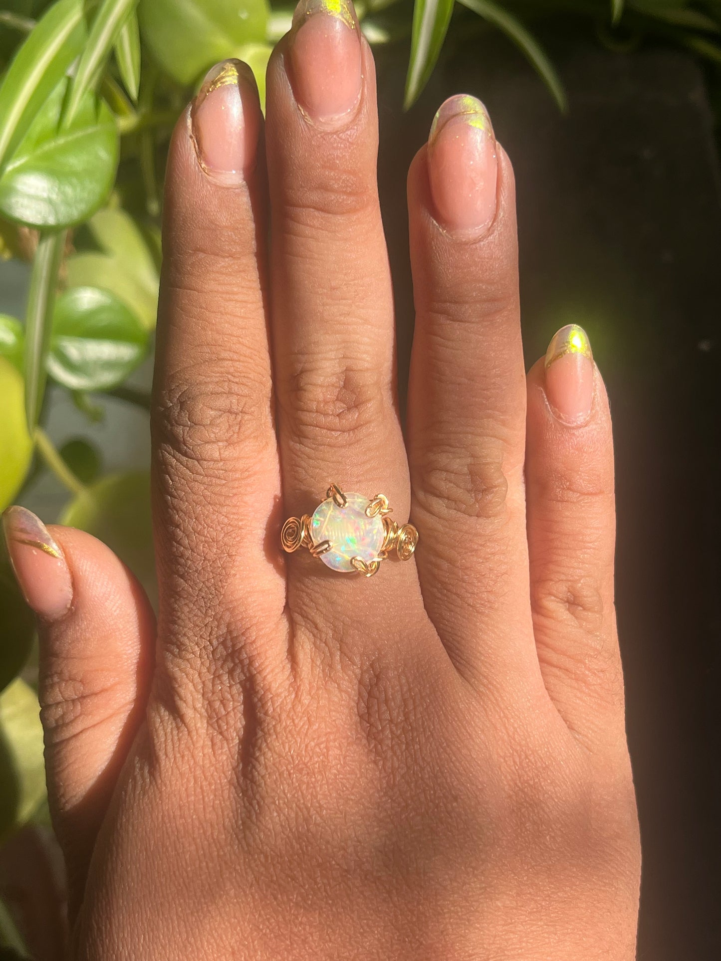 Anillo ópalo 1