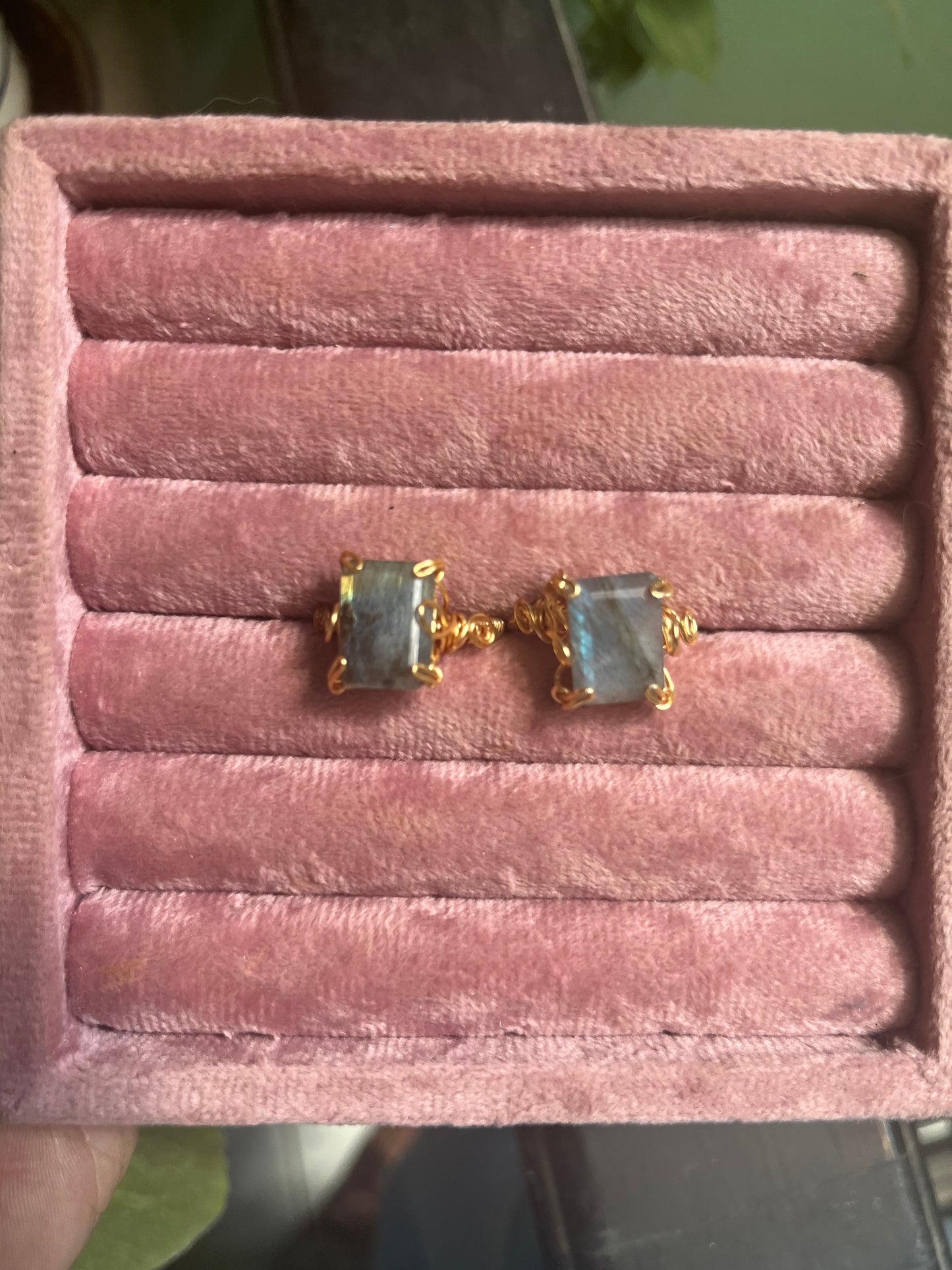 Anillo Labradorita mediano
